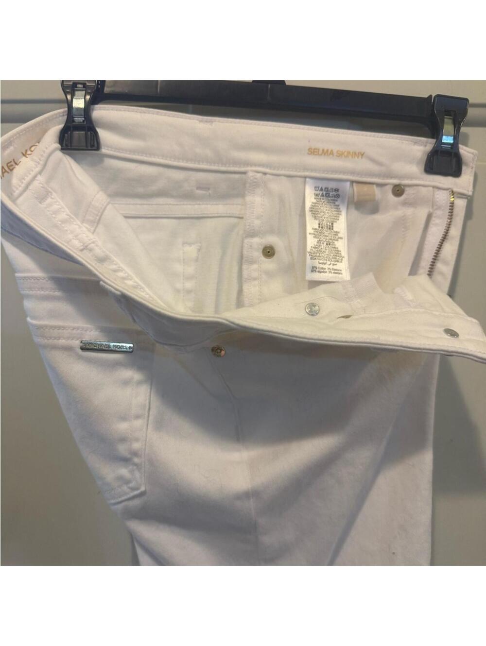 Michael Kors White Skinny Jeans - Picture 4 of 5